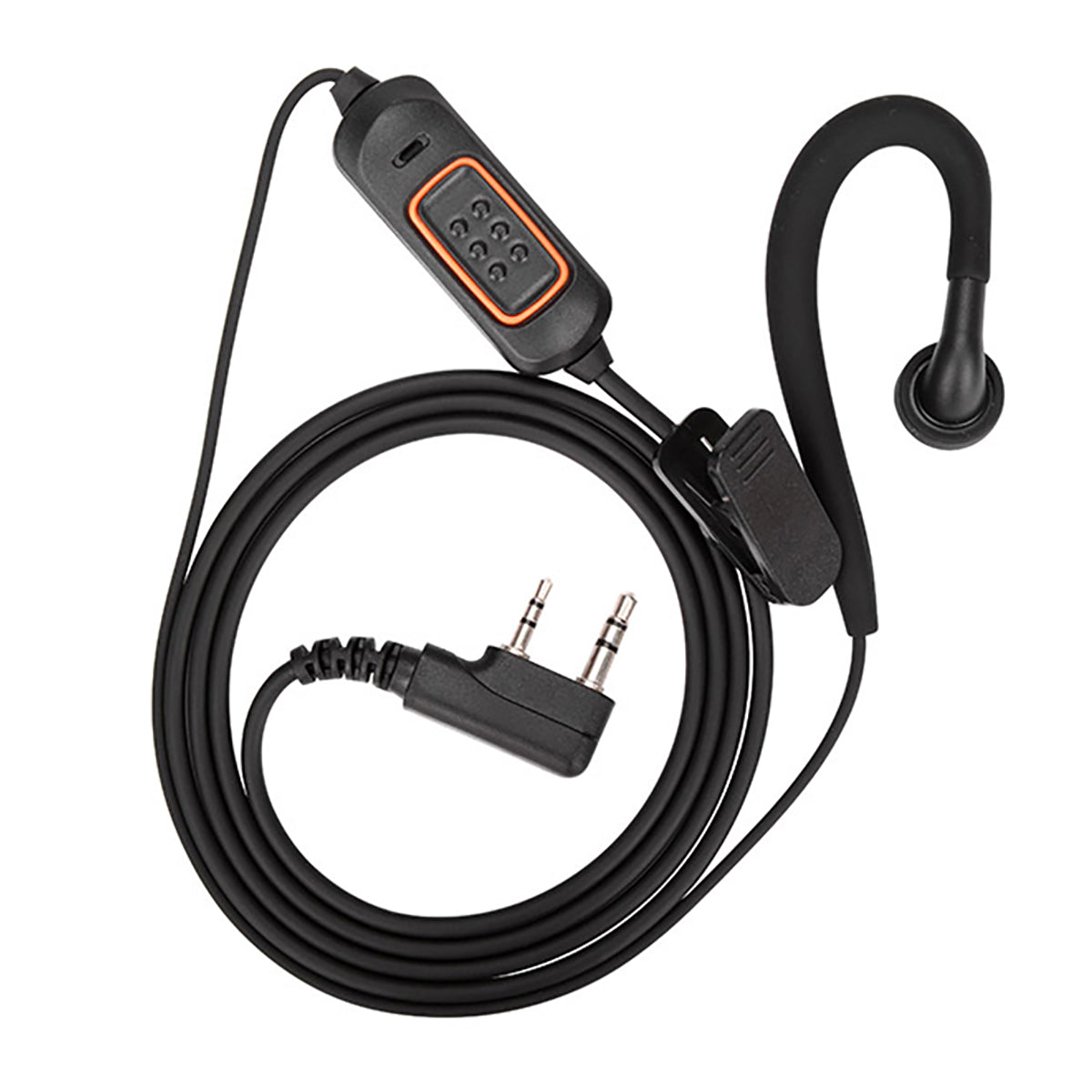 ABBREE 780 Headset Mic earphone For BaoFeng UV-5R UV-5RH UV-21 PRO UV32 Quansheng UV-K6 Walkie Talkie Two Way Radio Accessories
