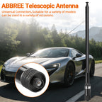 ABBREE CB Radio Antenna 27MHz SMA-Female Telescopic Walkie Talkie For BAJETON BJ-9000 BJ-7800 BJ-8300 Radtel RT-950PRO Radio
