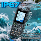 AIRITON AI-881 DMR Walkie Talkie IP67 Waterproof 10W High Power Dual Time Slot Large Color Screen VOX Two Way Radio