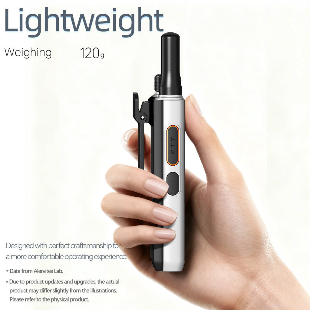 ALERVITES AT1 POC Radio Global 4G/5G Network Walkie Talkie Create Groups Freely Phone APP Settings Unlimited Distance  For Baofeng Portable USB Charge Ham Radio