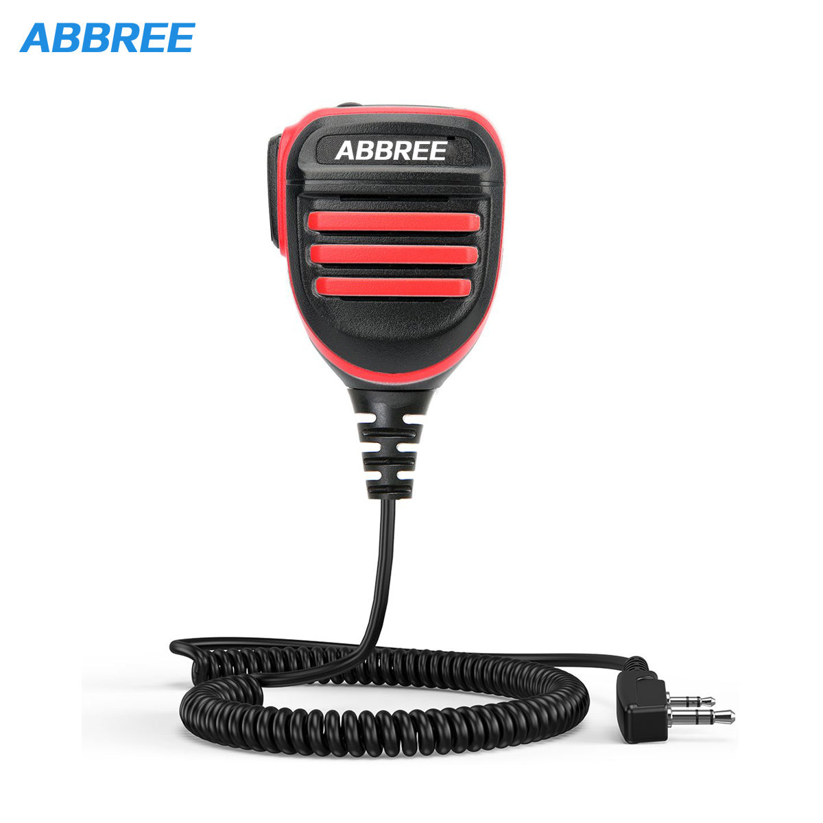 Abbree AR-780 PTT Remote Waterproof Speaker Mic Microphone for Two Way Radio Kenwood TYT Baofeng UV-5R 888S UV-82 Walkie Talkie