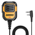 ABBREE AR-790 IP54 Walkie Talkie Speaker Microphone Handheld Mic Upgrade 780 MIC For Baofeng UV5R UV-21 Pro UV-32 Two Way Radio