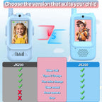 2PCS AIRITON JK300 Children's Video Walkie Talkies Selfie Send Voice Photo Emoticons For Kids Gift Boys Girls JK200 New upgrade