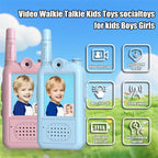 AIRITON JK201 Kids Video Walkie Talkie Rechargeable Indoor Outdoor One-Click Call Essential for Camping Hiking Adventures gift