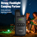 AIRITON AI-828C Mini Walkie Talkie Dual PTT Wireless Copy Frequency HD Sound Portable UHF 16 Channels Long Range Ham Radio