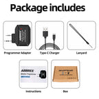 ABBREE Bluetooth Wireless Programmer for Walkie Talkie Plug & Play No Driver Issue Phone for UV5R BF888S Quansheng UVK5