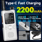 Baofeng AT1 POC Walkie Talkie Free Unlimited Data EU/US Worldwide Communication Phone Group Setting Portable 4G/5G Two Way Radio