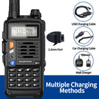 Baofeng 10W Walkie Talkie UV-S9 PLUS Dual Band Tri Power Long Range High Power UV-S9 Upgrade UV 5R PLUS Ham Two Way Radio