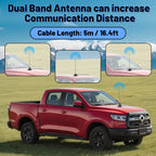 ABBREE AD-109 Mobile Radio Antenna Magnetic Dual Band VHF UHF PL259 Connetor For Car Radio