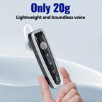 ABBREE AR-W6 Mini Walkie Talkie Collar Clip or Ear Hanging UHF Dual PTT Touch Talk Wireless Copy Frequency For Restaurant Hotel