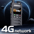 ABBREE GP-268 Network Walkie Talkie Zello Global POC Radio Wireless Unlimited distance SIM Card 4G Android Bluetooth Ham Radio