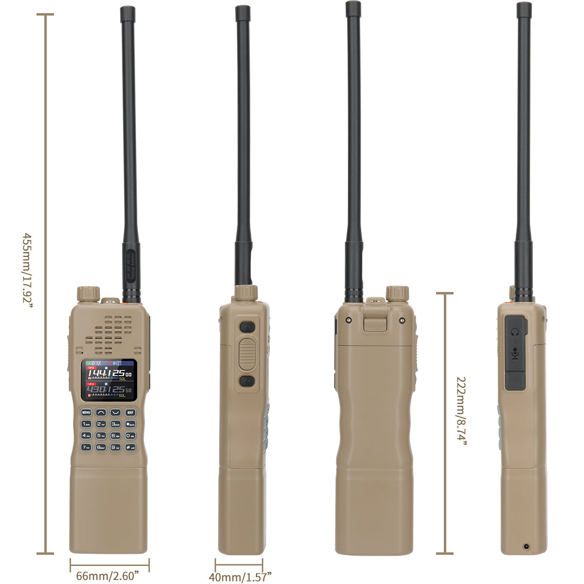 Baofeng AR-152 PRO GPS Ham Radio High Powerful CS Tactical Game Walkie Talkie Long Range Upgraded AR-152 Portable Two Way Radio