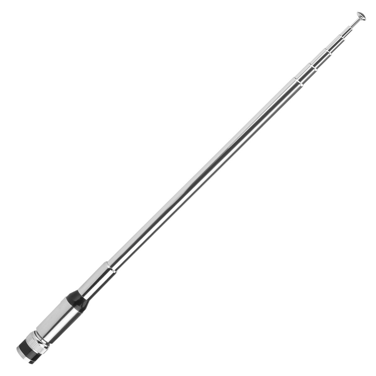 ABBREE 27Mhz CB Radio Antenna BNC Connector Telescopic High Gain Long Range Antenna Compatible with BNC CB Radio Walkie Talkie