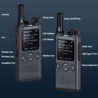 Baofeng AT1 POC Walkie Talkie Free Unlimited Data EU/US Worldwide Communication Phone Group Setting Portable 4G/5G Two Way Radio
