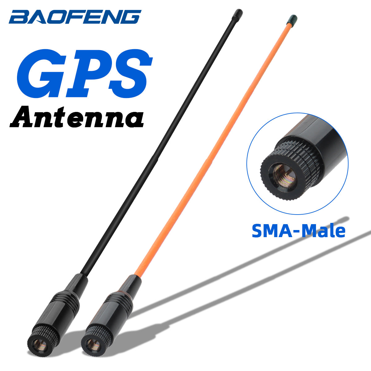 GPS 771 Antenna SMA-Male Upgrade 38CM Whip Antenna Extended Long Range for Garmin GPS Alpha 100 200 Astro 220 320 430 Ham Radio
