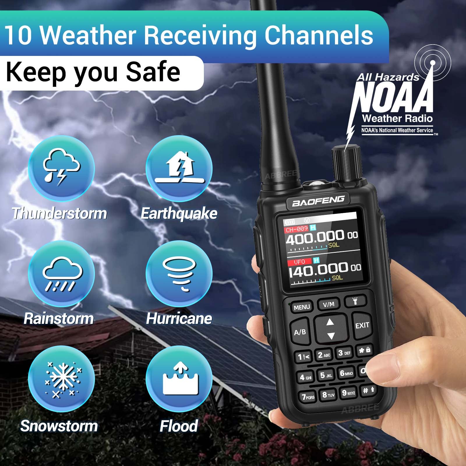 Baofeng Mini 5 Walkie Talkie Upgrade 5R Mini Bluetooth Programming Wireless Copy Frequency Full Band Type-C Long Range Ham Radio