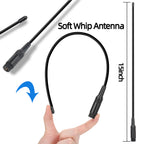 GPS 771 Antenna SMA-Male Upgrade 38CM Whip Antenna Extended Long Range for Garmin GPS Alpha 100 200 Astro 220 320 430 Ham Radio
