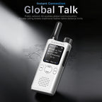 ALERVITES AT1 POC Radio Global 4G/5G Network Walkie Talkie Create Groups Freely Phone APP Settings Unlimited Distance  For Baofeng Portable USB Charge Ham Radio