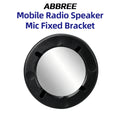 ABBREE CB Radio Microphone Fixed Bracket Magnetic Mic Mount GMRS VHF UHF Bracket Microphone Holder Portable for Car Mobile Radio
