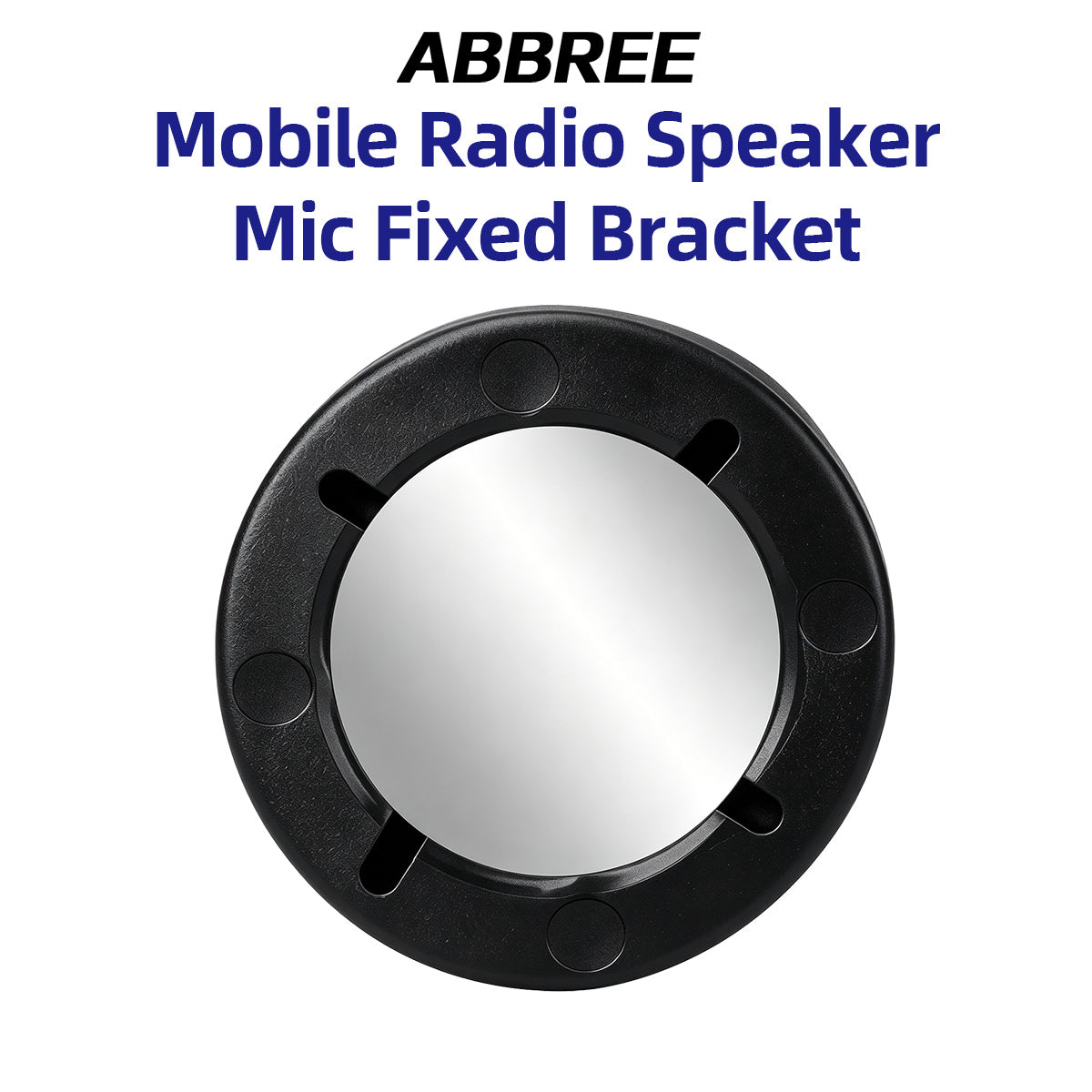 ABBREE CB Radio Microphone Fixed Bracket Magnetic Mic Mount GMRS VHF UHF Bracket Microphone Holder Portable for Car Mobile Radio