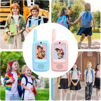 2PCS AIRITON JK300 Children's Video Walkie Talkies Selfie Send Voice Photo Emoticons For Kids Gift Boys Girls JK200 New upgrade
