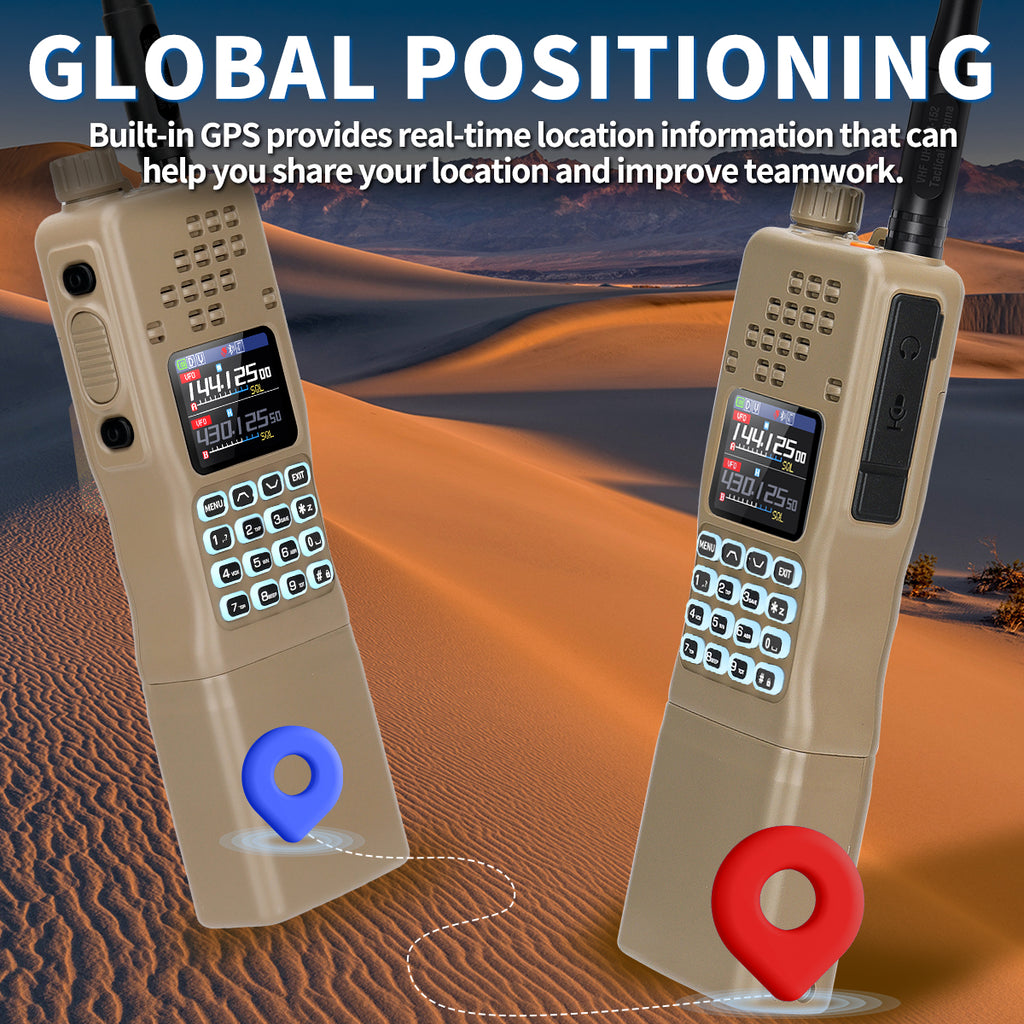 Baofeng AR-152 PRO GPS Ham Radio High Powerful CS Tactical Game Walkie Talkie Long Range Upgraded AR-152 Portable Two Way Radio