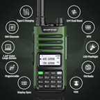 BaoFeng UV-13 PRO V1 V2 High Power Multi Band Walkie Talkie Type C Charger Long Range UV-13 UV-5R Transceiver Ham Two Way Radio