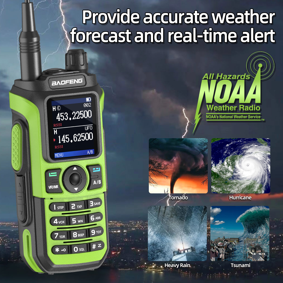 Baofeng UV-21 Pro Wireless Copy Frequency VHF UHF Powerful Waterproof V2 Long Range UV-32 Long Range Type-C Two Way Ham Radio