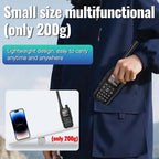 Baofeng Mini 5 Walkie Talkie Upgrade 5R Mini Bluetooth Programming Wireless Copy Frequency Full Band Type-C Long Range Ham Radio