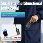 BAOFENG MINI 5 Walkie Talkie 2200mAh Battery APP Bluetooth Programming Long Range Dual PTT Newly Upgraded UV-5R MINI Ham Radio