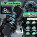 BAOFENG AR-152 PRO GPS Walkie Talkie Long Range Bluetooth Programming 10W Multi Band 12000mAh Tactial 1000CH Two Way Ham Radio