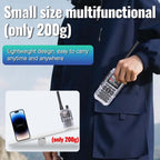 BAOFENG MINI 5 New Upgrade Walkie Talkie Wireless Copy Frequency 2200mAh Battery Bluetooth APP Programming UV-5R Mini Ham Radio