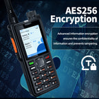 ABBREE AR-880 DMR Digital Walkie Talkie 10W IP67 Waterproof Dual Mode Analog Dual Band AES256 Dual Time Slot SMS VOX Ham Radio