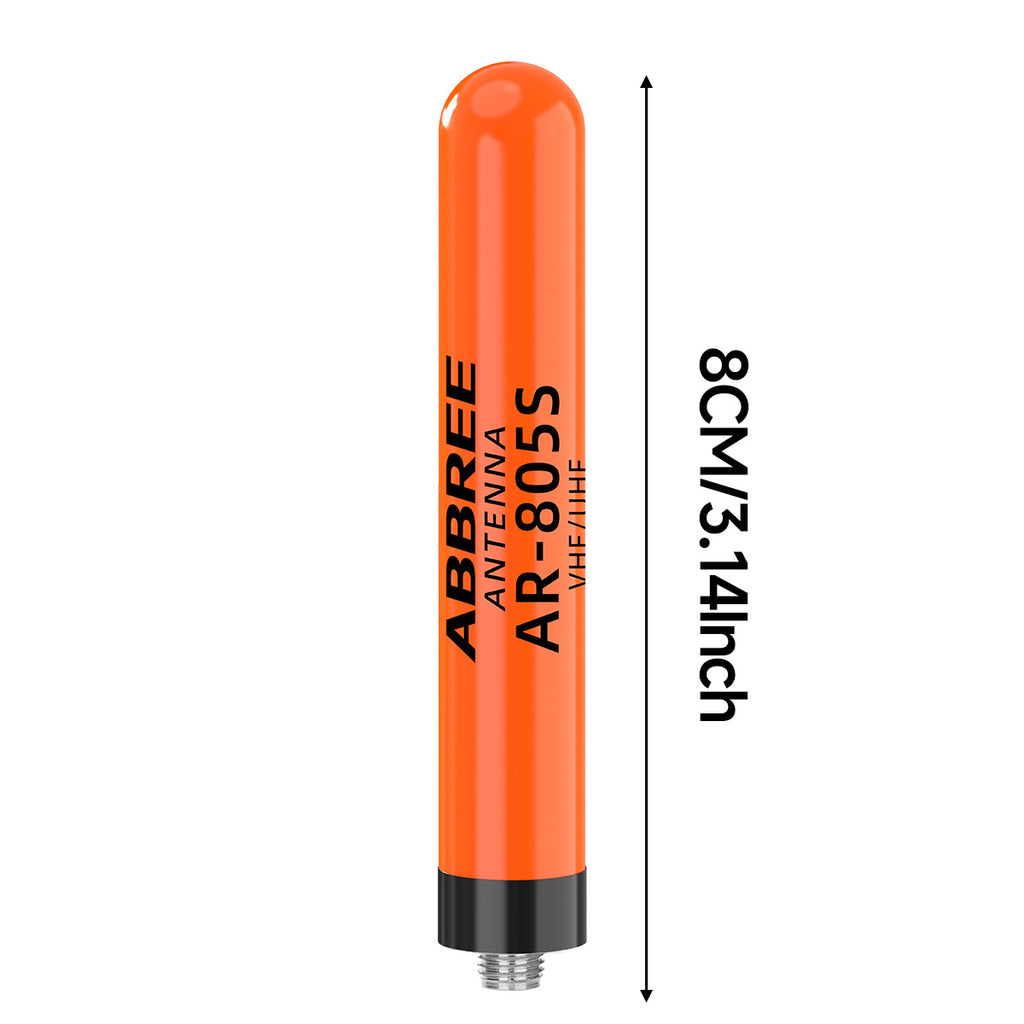 ABBREE AR-805 PLUS Walkie Talkie Antenna SMA-Female High Gain Dual Band For Baofeng UV-5R AR-152 PRO UV-21 PRO Ham Radio