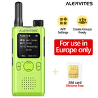Baofeng AT1 POC Walkie Talkie Free Unlimited Data EU/US Worldwide Communication Phone Group Setting Portable 4G/5G Two Way Radio