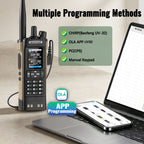 BAOFENG GM‑32 GMRS Handheld Two Way Radio Repeater‑Capable GMRS Walkie Talkie NOAA Weather Alert USB‑C Rechargeable VOX Handheld Radio