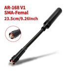 ABBREE Gooseneck Tactical Antenna AR-168 VHF UHF SMA-Female for BAOFENG UV-5R 5RH 13 17 21 PRO QUANSHEGN UV K5 (8) Plus