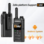 ABBREE GP-268 Network Walkie Talkie Zello Global POC Radio Wireless Unlimited distance SIM Card 4G Android Bluetooth Ham Radio