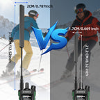 ABBREE AR-188 Gooseneck Tactical Antenna SMA-Female VHF UHF for Baofeng UV-5R MINI UV-5RH 21 PRO QUANSHENG UV-K5 Walkie Talkie