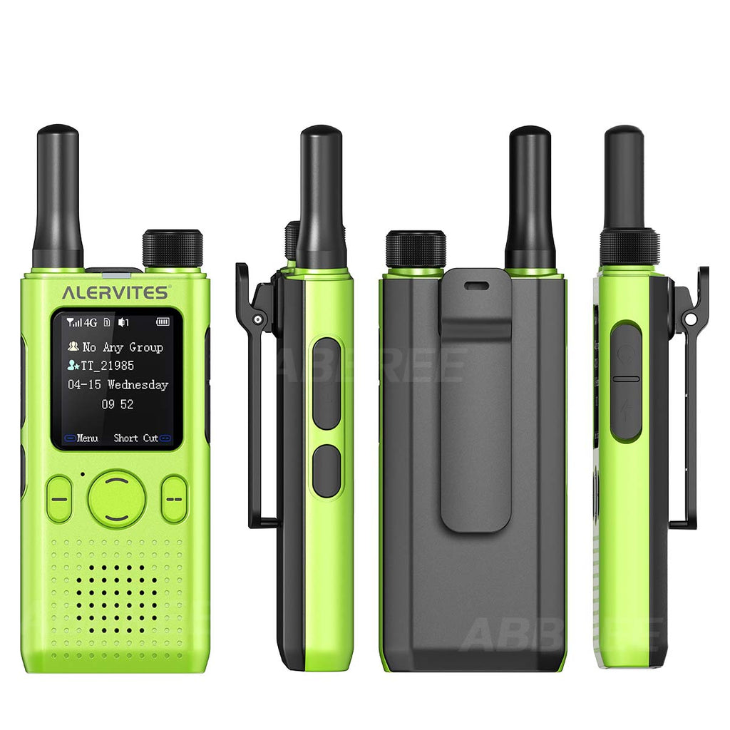 Baofeng AT1 POC Walkie Talkie Free Unlimited Data EU/US Worldwide Communication Phone Group Setting Portable 4G/5G Two Way Radio