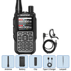 BAOFENG MINI 5 Walkie Talkie 2200mAh Battery APP Bluetooth Programming Long Range Dual PTT Newly Upgraded UV-5R MINI Ham Radio