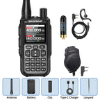 BAOFENG MINI 5 Walkie Talkie 2200mAh Battery APP Bluetooth Programming Long Range Dual PTT Newly Upgraded UV-5R MINI Ham Radio