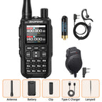 Baofeng Mini 5 Walkie Talkie Upgrade 5R Mini Bluetooth Programming Wireless Copy Frequency Full Band Type-C Long Range Ham Radio