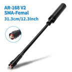 ABBREE Gooseneck Tactical Antenna AR-168 VHF UHF SMA-Female for BAOFENG UV-5R 5RH 13 17 21 PRO QUANSHEGN UV K5 (8) Plus