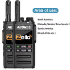 ABBREE GP-268 Network Walkie Talkie Zello Global POC Radio Wireless Unlimited distance SIM Card 4G Android Bluetooth Ham Radio