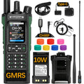 BAOFENG GM‑32 GMRS Walkie Talkie Long Range Two‑Way Radio NOAA Scan USB‑C Charging for Outdoor Off‑Road Trucking Camping