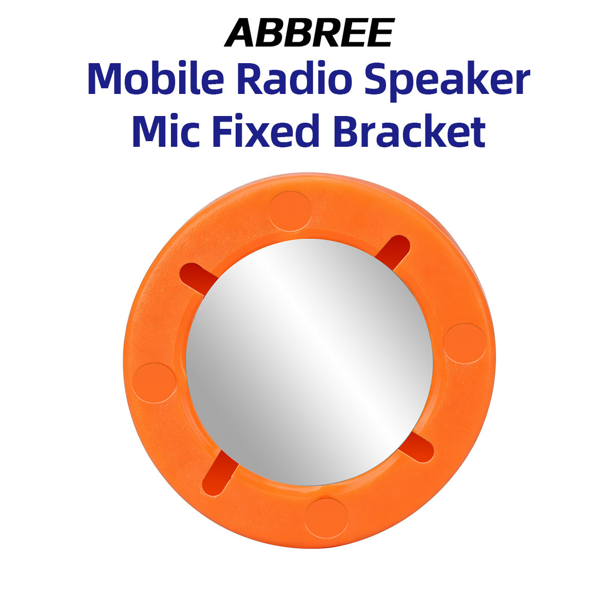 ABBREE CB Radio Microphone Fixed Bracket Magnetic Mic Mount GMRS VHF UHF Bracket Microphone Holder Portable for Car Mobile Radio