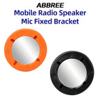 ABBREE CB Radio Microphone Fixed Bracket Magnetic Mic Mount GMRS VHF UHF Bracket Microphone Holder Portable for Car Mobile Radio