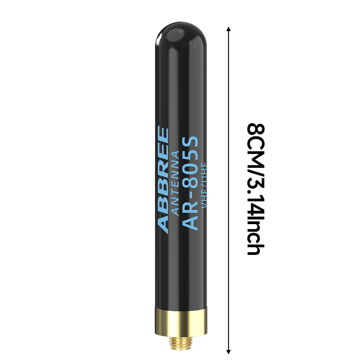 ABBREE AR-805 PLUS Walkie Talkie Antenna SMA-Female High Gain Dual Band For Baofeng UV-5R AR-152 PRO UV-21 PRO Ham Radio